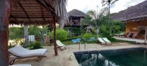 Kiosque, cabane, espace détente