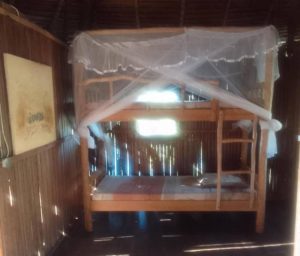 Lit superposé cabane